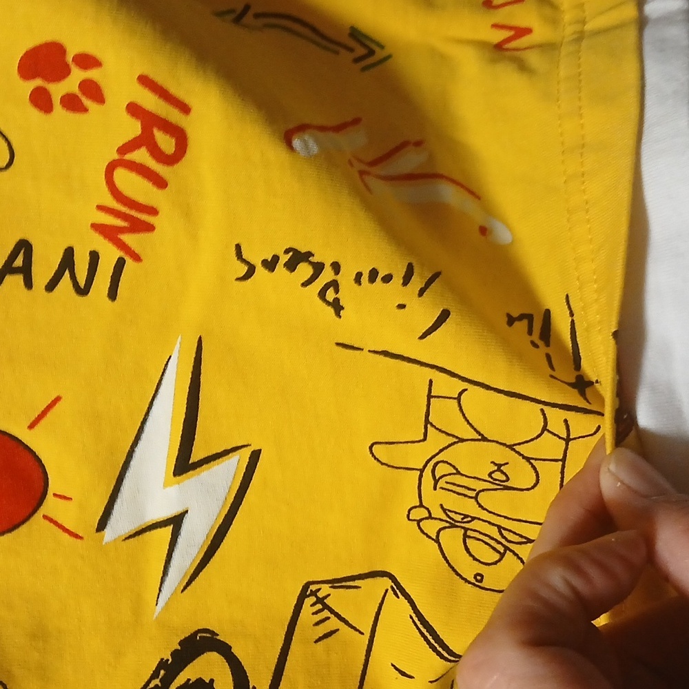 Colorful Graphic T-Shirt with Bear Design 3xL- See Measurements In Description. - Picture 8 of 17